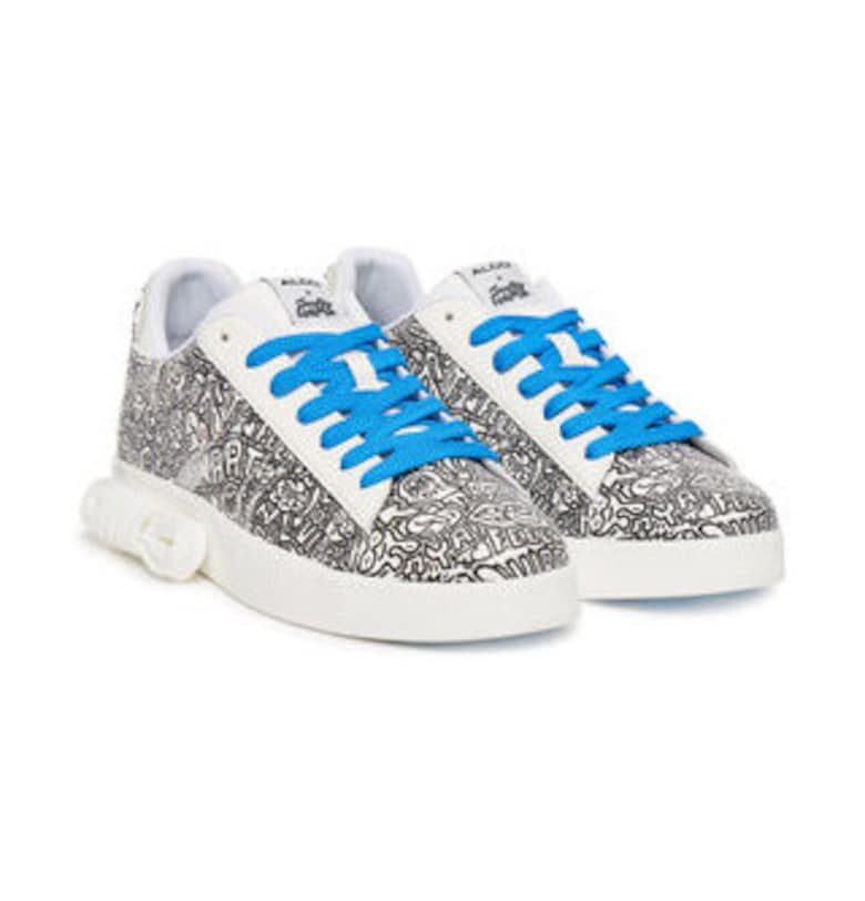 Мъжки кецове 305528858 -  Изкуствена кожа - Сив Aldo