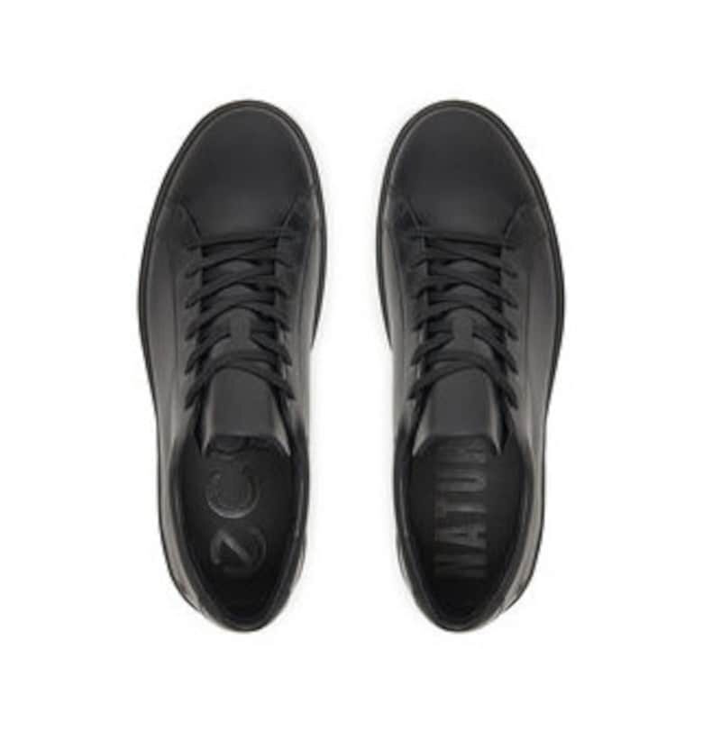 Мъжки кецове  305538161 - Естествена кожа - Черен Ecco