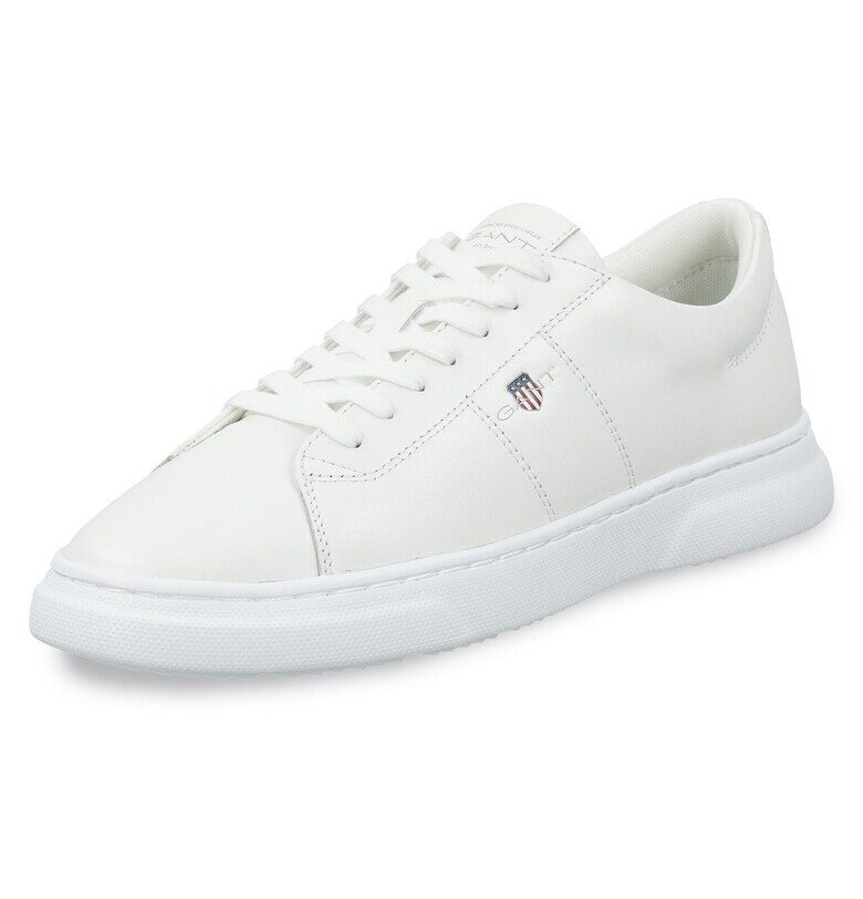 Мъжки кецове -  305603555 - естествена кожа - бял Gant