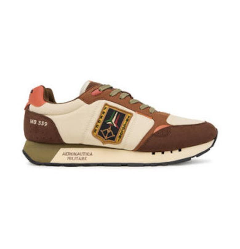 Мъжки кецове -  многоцветни - текстилен материал - Aeronautica Militare