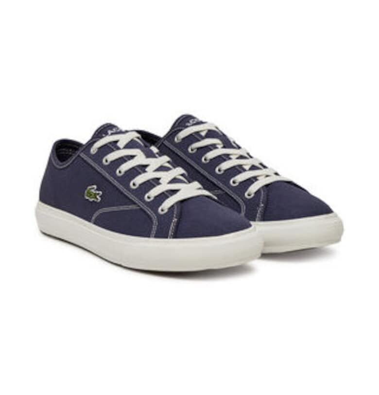 Мъжки кецове -  син - текстил Lacoste