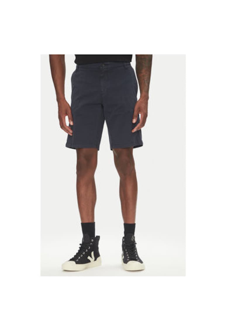 Мъжки къси панталони 1016450 - памук - тъмносиньо - Тъмносин Mustang