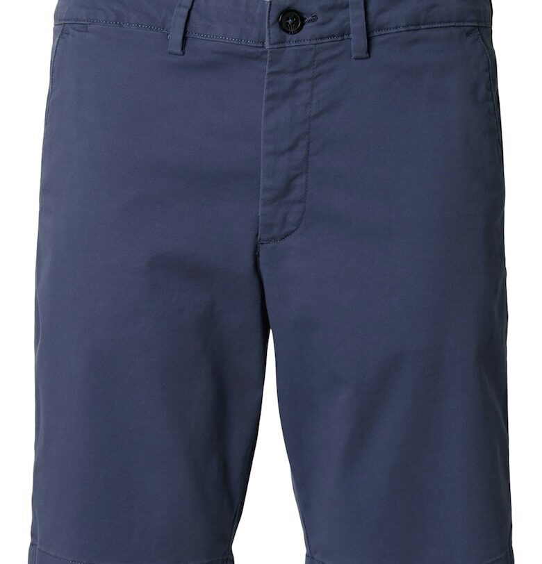 Мъжки къси панталони  16092329 - Органичен памук - Тъмносин - Тъмносин Selected Homme