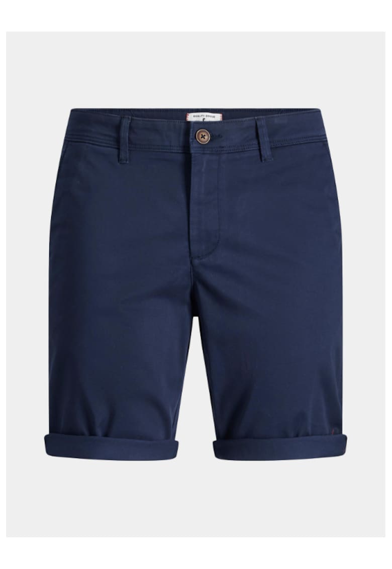 Мъжки къси панталони - 208774109 - Памук - Тъмносин Jack Jones