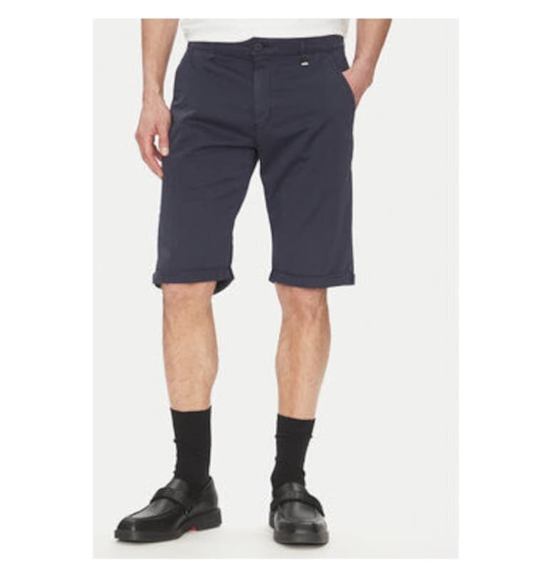 Мъжки къси панталони  265812 552829 - Памук/Еластан - Тъмносин - Тъмносин Karl Lagerfeld