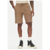 Мъжки къси панталони 30-508003 - Лен/Памук - Бежов - Бежов LINDBERGH