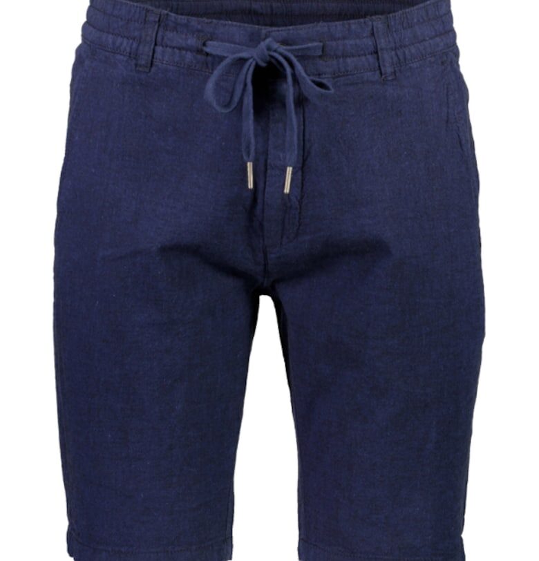 Мъжки къси панталони -  301872412 - Лен - Тъмносин LINDBERGH