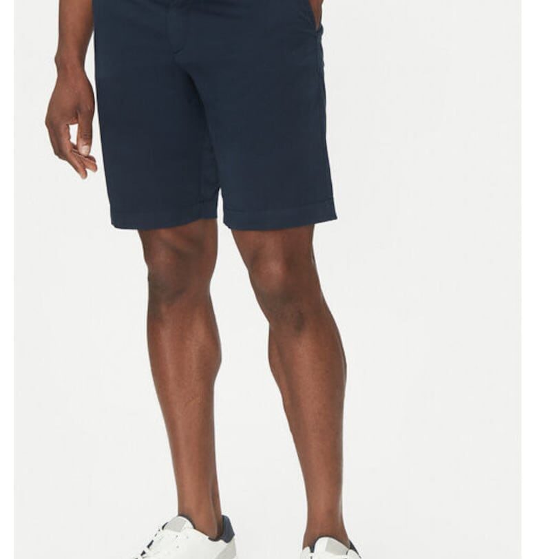 Мъжки къси панталони -  305100153 - Памук - Син - Син Hechter Paris