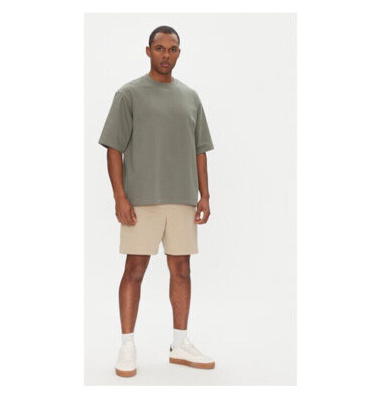 Мъжки къси панталони  723683-06 - памук - бежов GAP