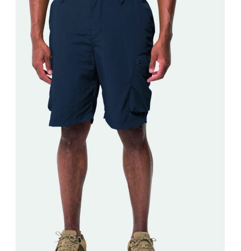 Мъжки къси панталони -  790332 - тъмносини - полиамид Jack Wolfskin