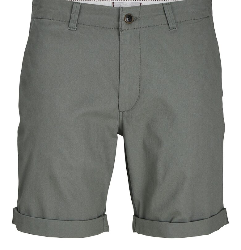 Мъжки къси панталони Jack Jones - 12182549 - памук - зелени - Зелен Jack  Jones