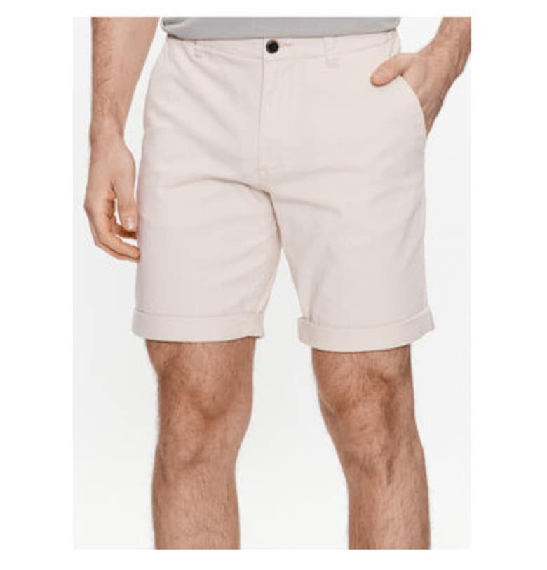 Мъжки къси панталони Jack Jones - 12182549 - памук - сив - Сив Jack  Jones