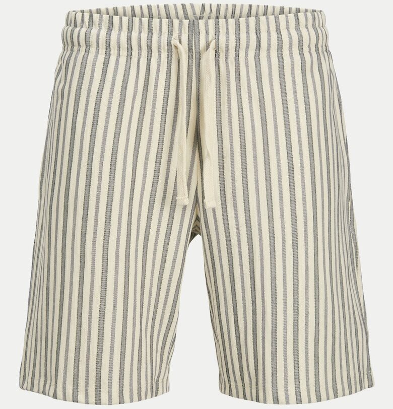 Мъжки къси панталони Jack Jones - 12275412 - памук/полиестер - бежов - Бежов Jack  Jones