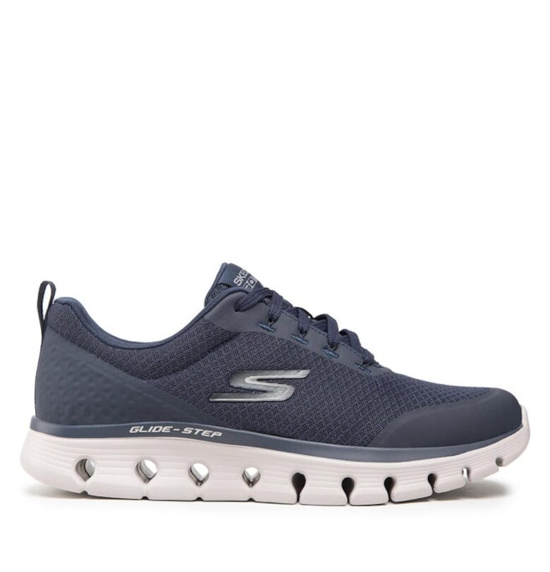 Мъжки маратонки  300243305 - текстил - тъмносини Skechers
