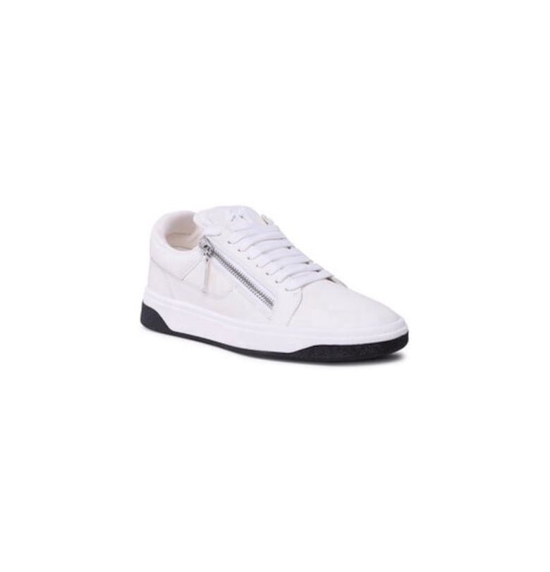 Мъжки маратонки  301909385 - Естествена кожа - Бели Giuseppe Zanotti