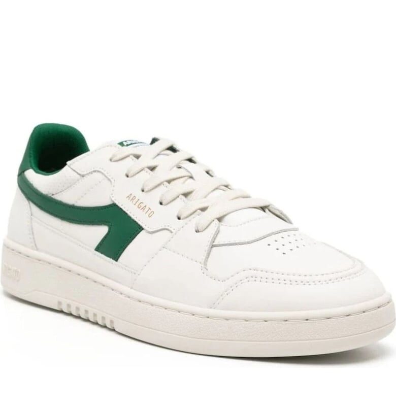 Мъжки маратонки  велур - бели Axel Arigato