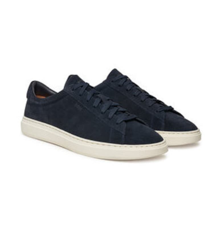 Мъжки маратонки  от естествена кожа BOSS