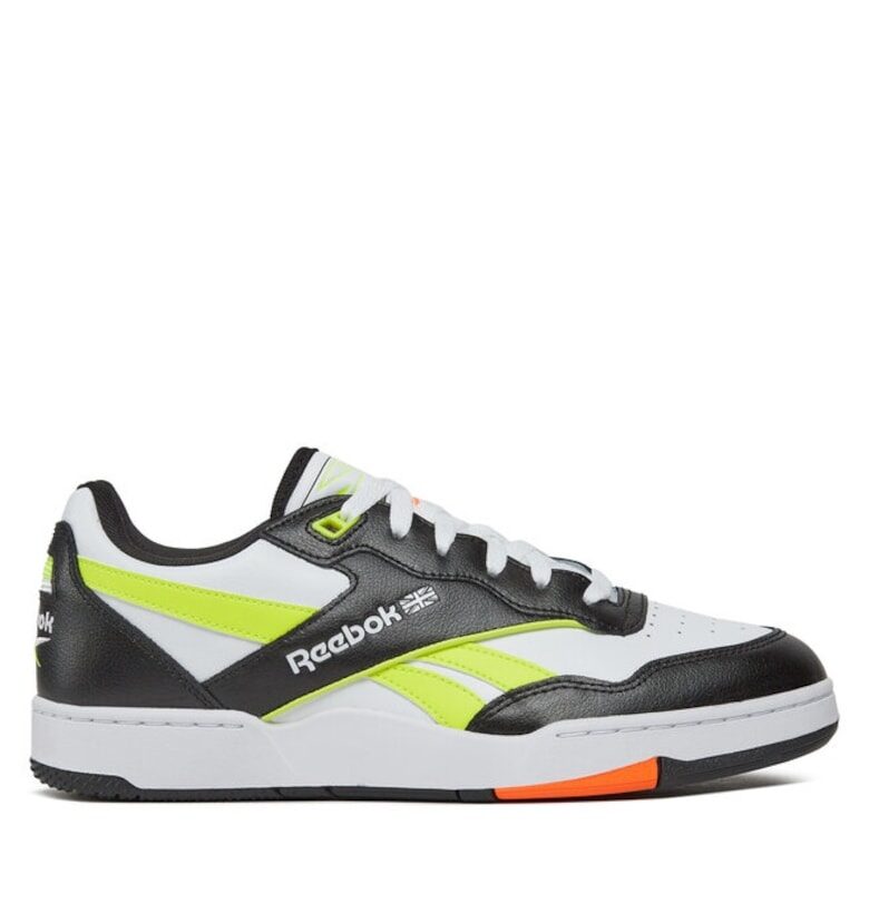 Мъжки маратонки  от естествена кожа цвят черен Reebok