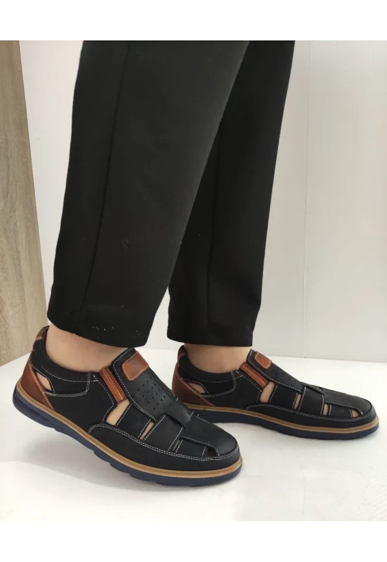 Мъжки обувки 777 - Перфорирани - Сини BIO FLEX