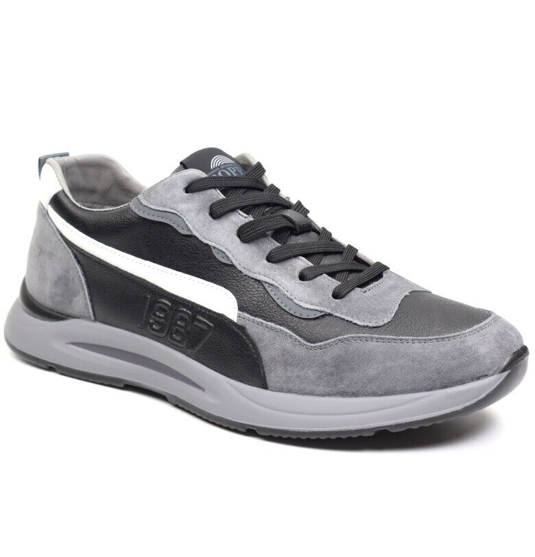 Мъжки обувки A11203 черни FRANCO GERARDO