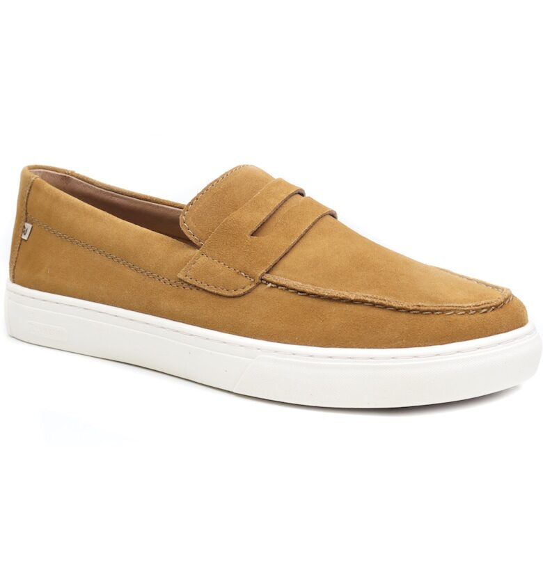 Мъжки обувки U0703 22 - велур - cognac Rieker