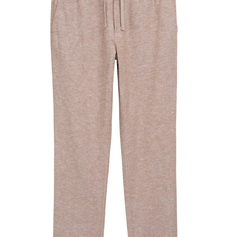 Мъжки панталон  1044716 - Лен/Памук - Бежов - Бежов Tom Tailor