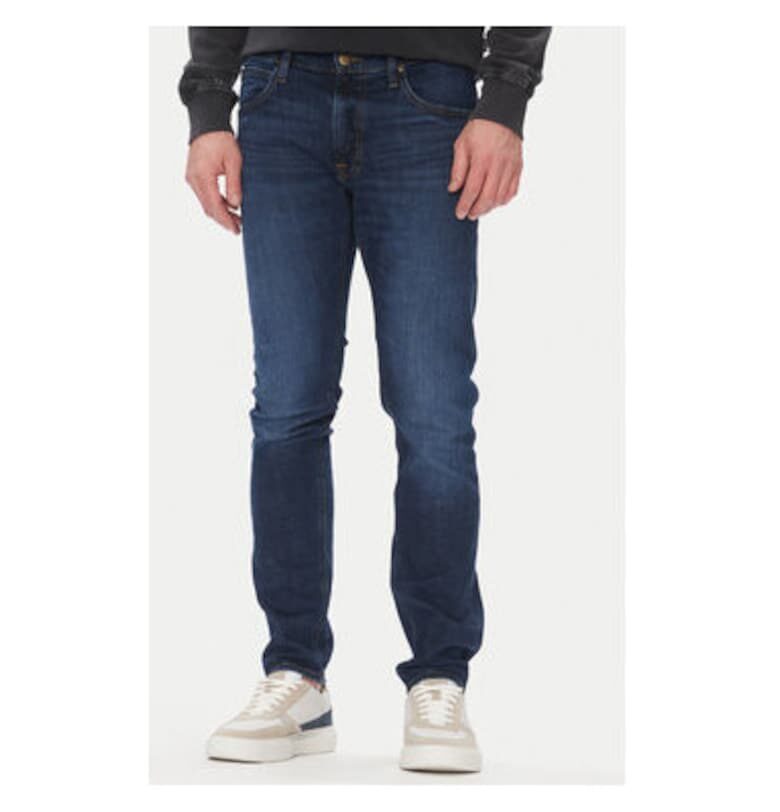 Мъжки панталон  112365111 - памук - тъмносин - Тъмносин Lee