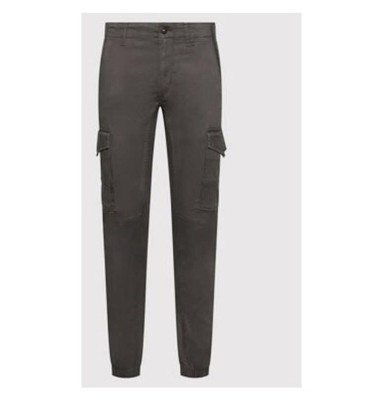 Мъжки панталон -  208742917 - Органичен памук - W28-L32 US - Сив Jack and Jones