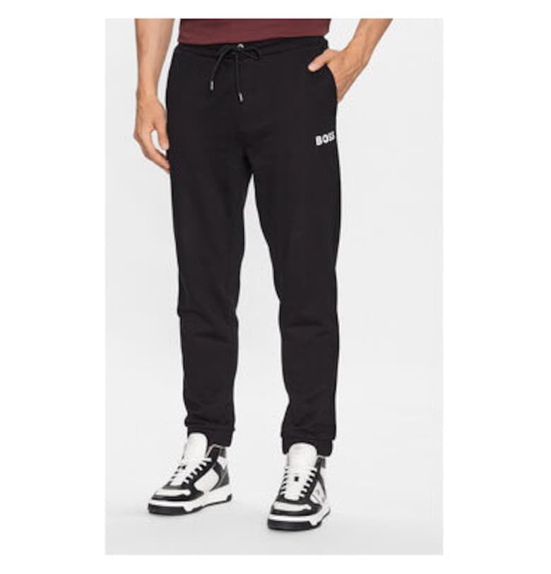 Мъжки панталон -  302435593 - Памук - Черен - Черен BOSS