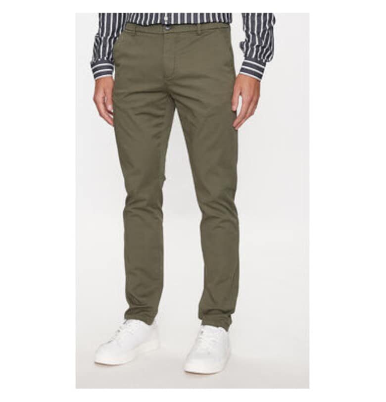 Мъжки панталон -  303196097 - Памук - Зелен - Зелен LINDBERGH