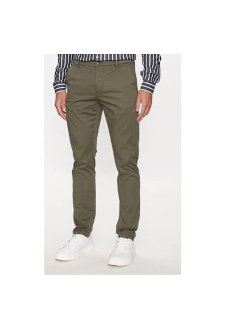 Мъжки панталон - 303196097 - Памук - Зелен - Зелен LINDBERGH