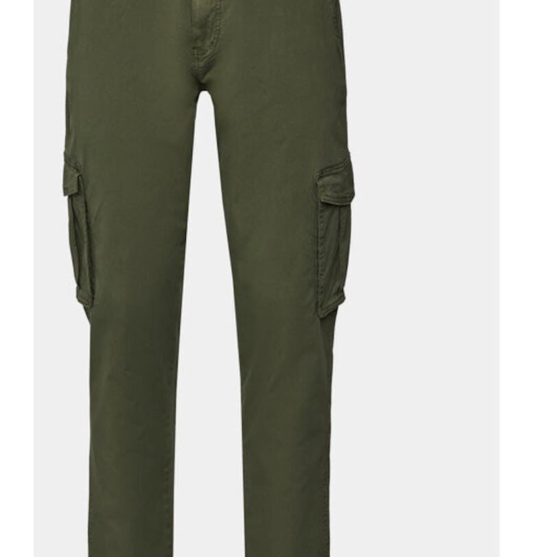 Мъжки панталон -  303540395 - Памук - Зелен - Зелен BLEND