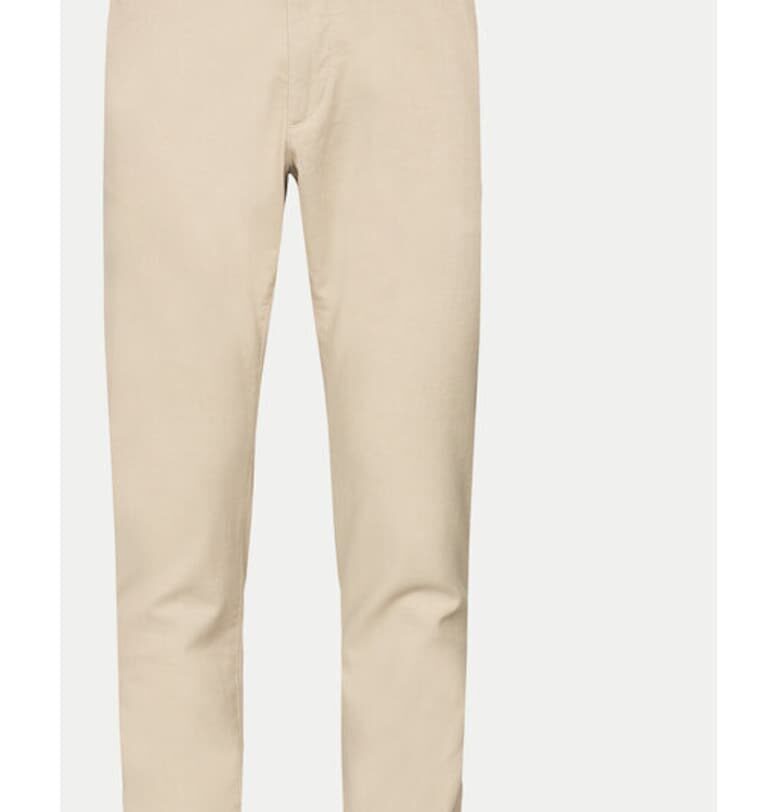 Мъжки панталон -  303555221 - Памук - - Бежов sOliver