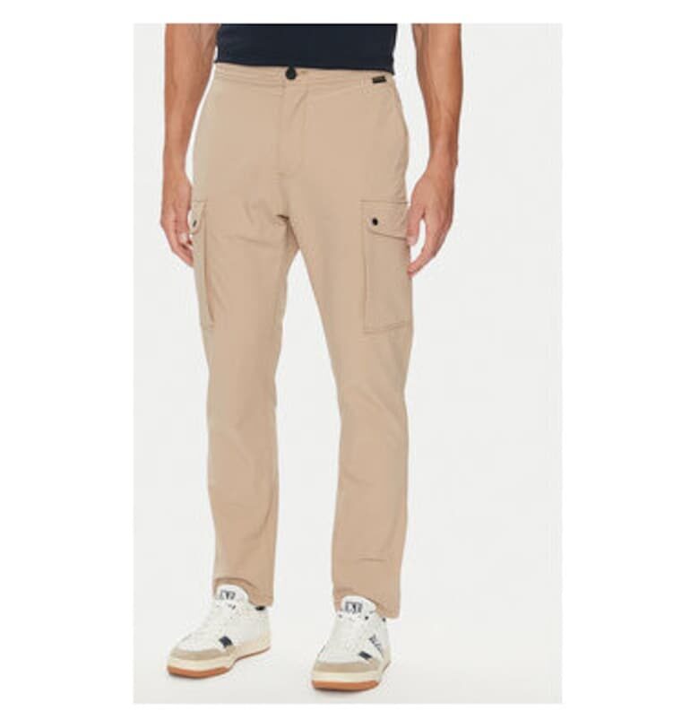 Мъжки панталон -  304198540 - Полиестер - Бежов - Бежов Napapijri