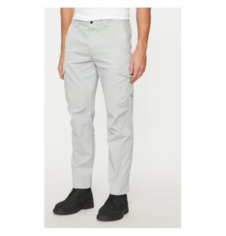 Мъжки панталон -  304242632 - Памук - 86754 - Сив BOSS