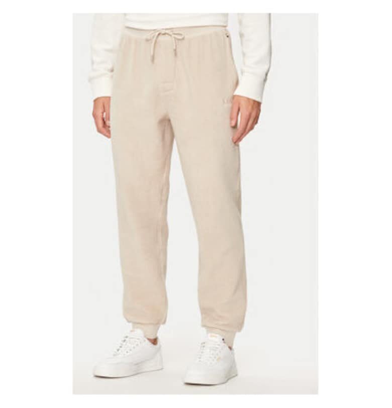 Мъжки панталон -  304244513 - Рециклиран полиестер - Бежов - Бежов BOSS