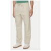 Мъжки панталон - 304382543 - Лен/Памук - Бежов - Бежов GAP