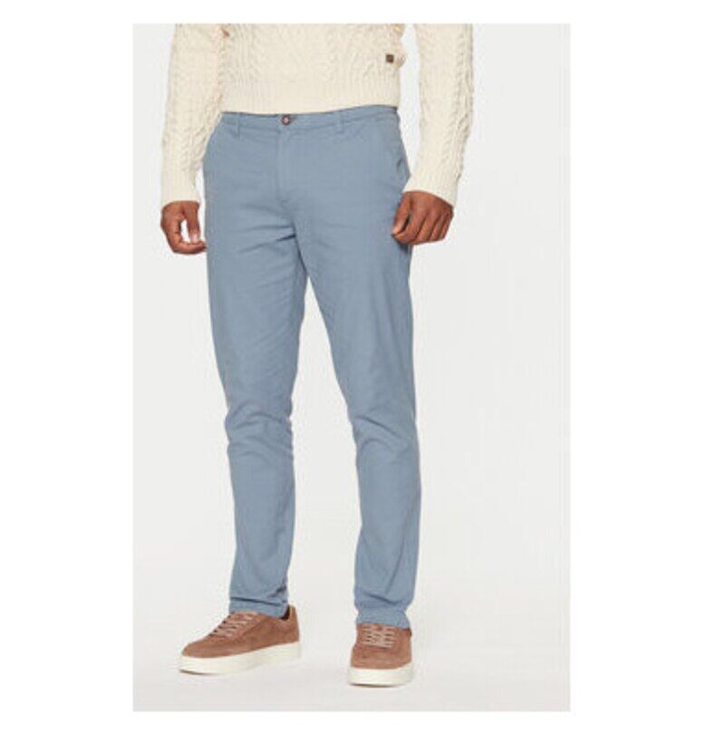 Мъжки панталон -  304782282 - Памук/Памук - Син Jack and Jones