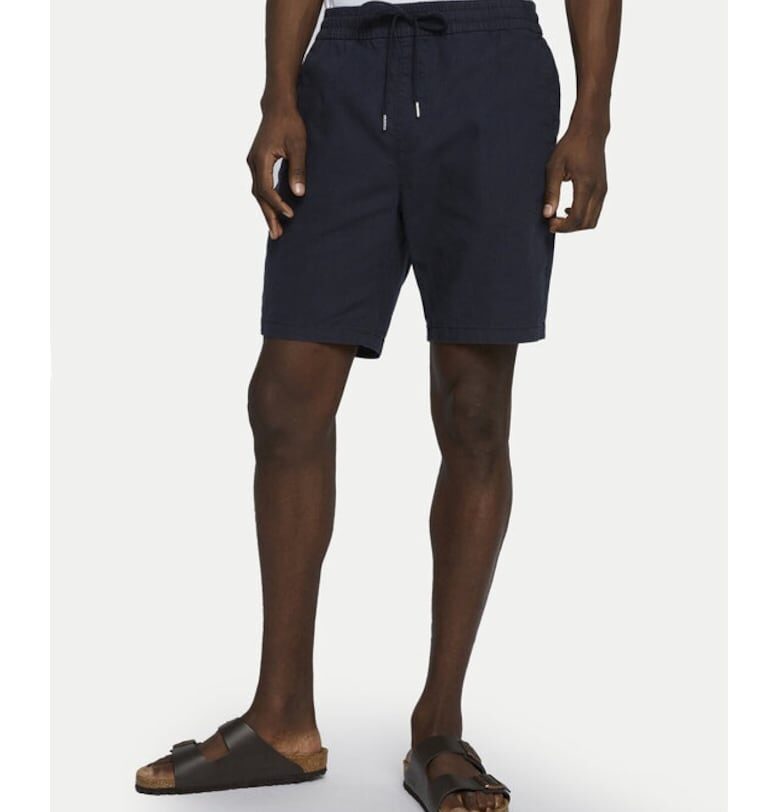 Мъжки панталон -  47097 - Лен/Памук - Тъмносиньо Matinique