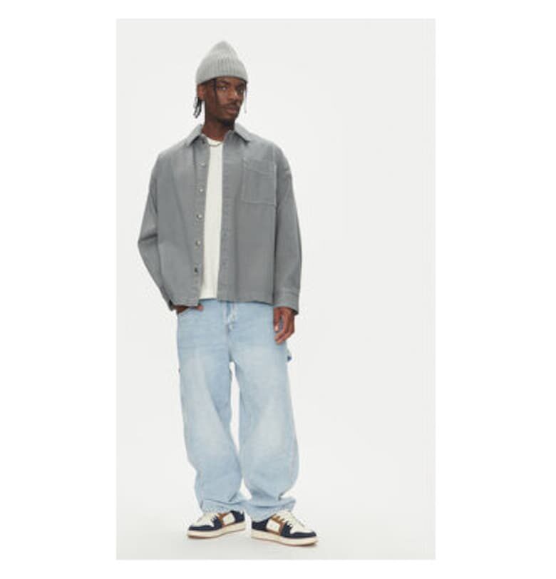 Мъжки панталон  ADYDP03087 - памук - светлосин DC