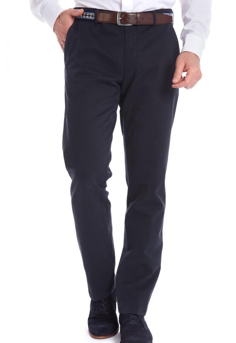 Мъжки панталон - Bonn 6424 - Черен - Син Meyer