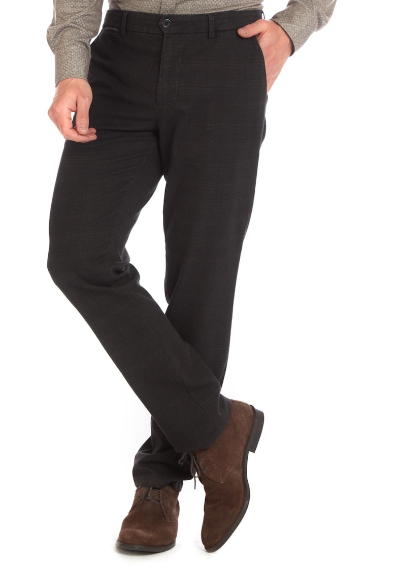 Мъжки панталон Conti 6628 Кафяв - Кафяв W Wegener