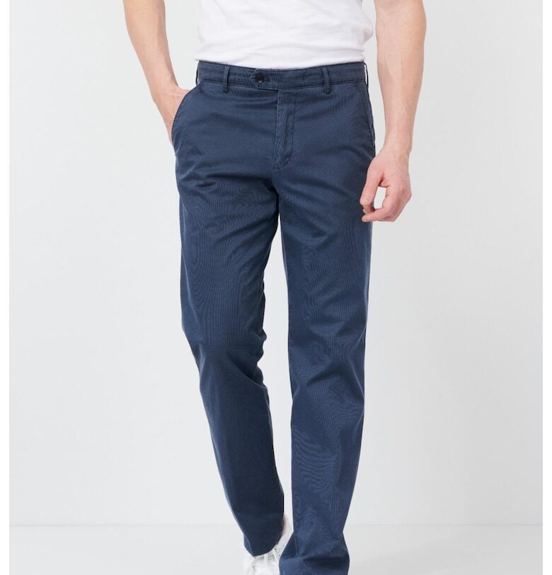 Мъжки панталон  Eton 5513 тъмносин - Тъмносин W Wegener