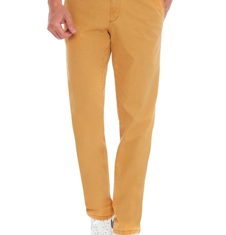 Мъжки панталон -  Eton 5525 - цвят горчица - Жълт W Wegener