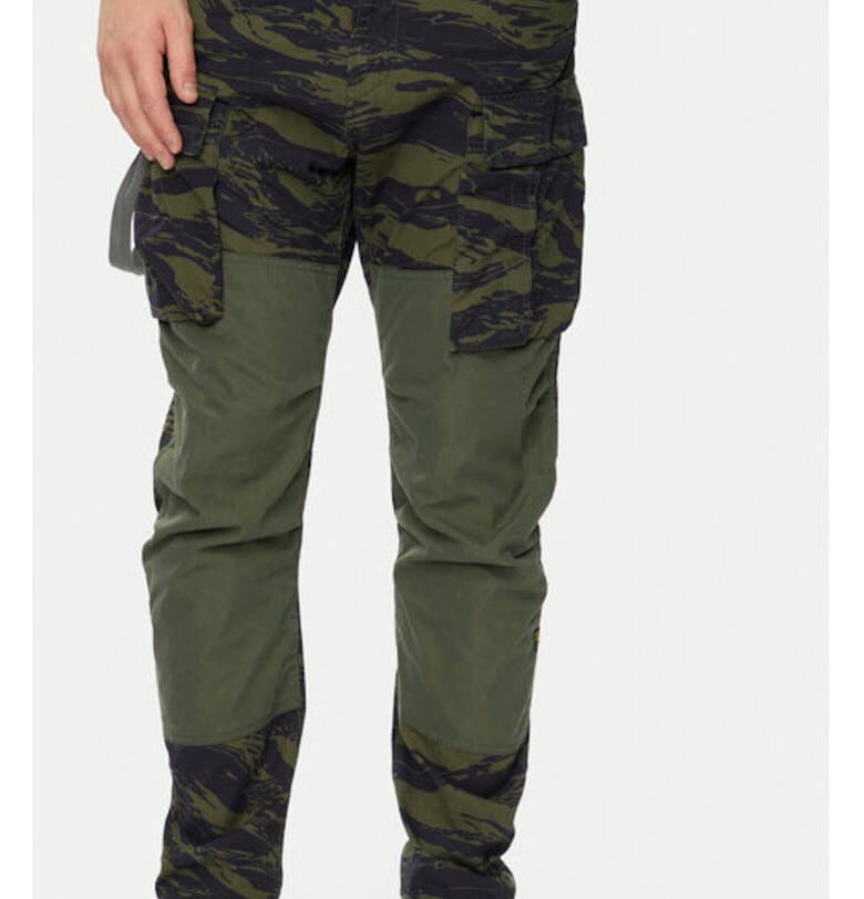 Мъжки панталон - G Star Raw - 303804961 - Памук/Памук - Зелен - Зелен G-Star RAW