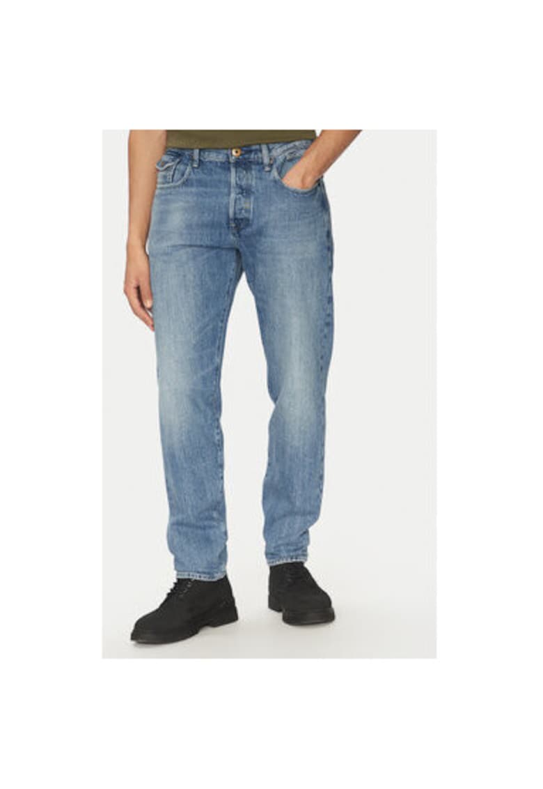 Мъжки панталон G Star Raw - D26141-D776 - Памук - Син - Син G-Star RAW