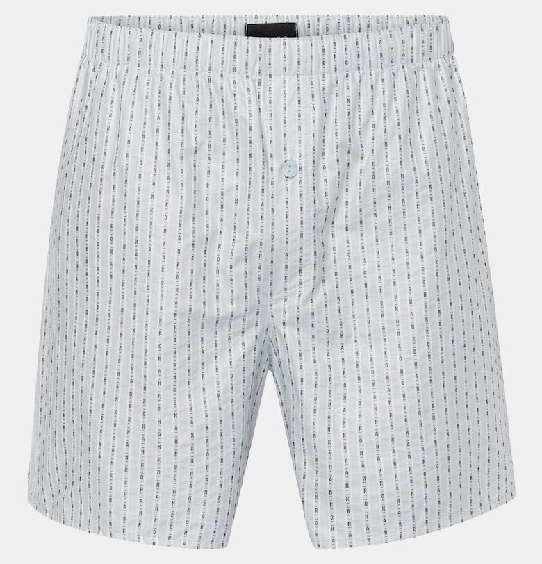 Мъжки панталон -  HANRO STRIPE - 100% памук - бял - Hanro