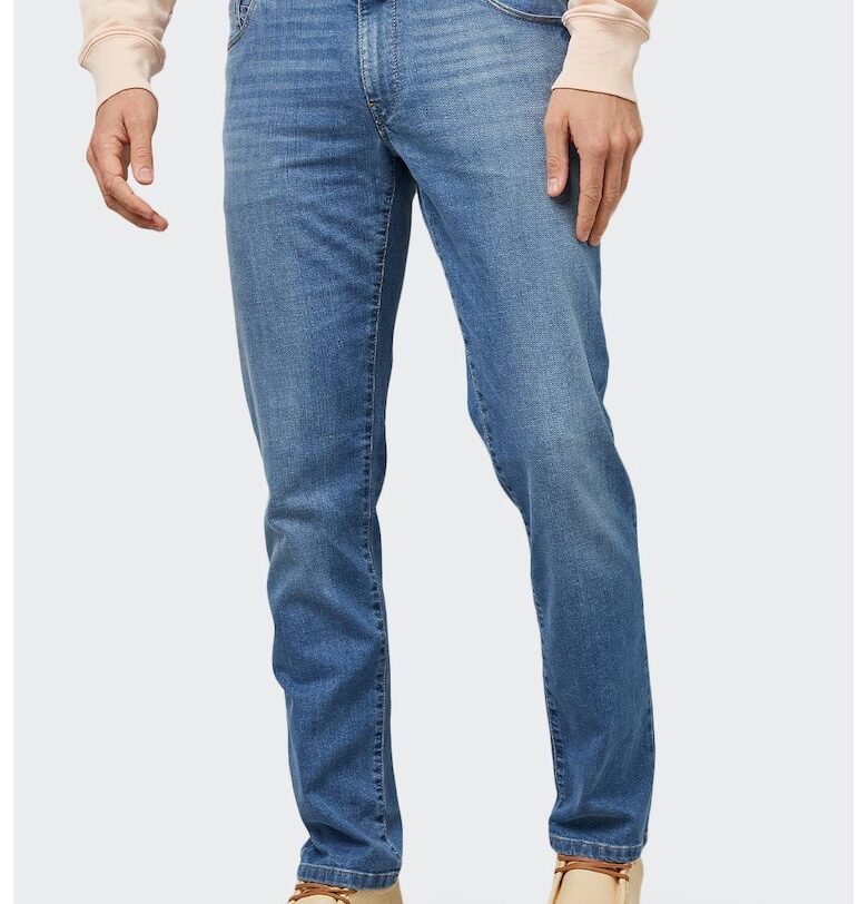 Мъжки панталон M - 5 от Meyer Slim 6205/15 син M5 by Meyer