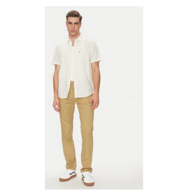 Мъжки панталон  S - 04511-3376 - Памук/Лиосел - Бежов - Бежов Levis