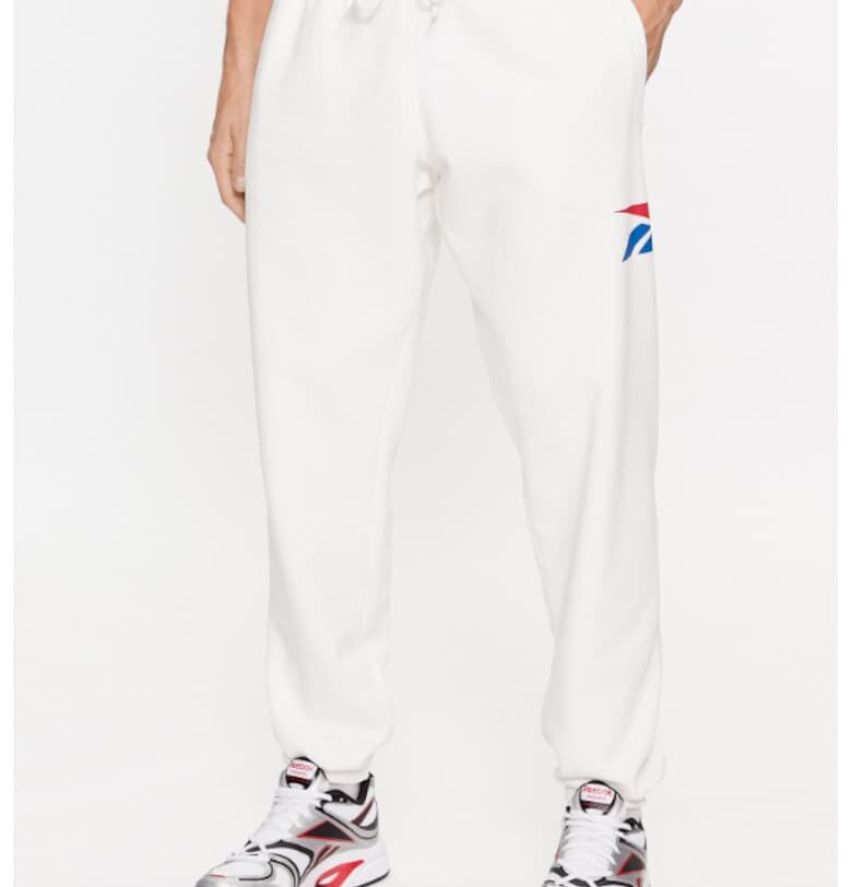 Мъжки панталони -  302533091 - Памук - Бял Reebok